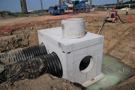 junction box drains|concrete junction box for drainage.